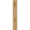 Ekena Millwork 1 3/4"W x 12"D x 12"H Extra Large Olympic Wood Bracket, Red Oak BKTW01X12X12OLRO - alternate 3